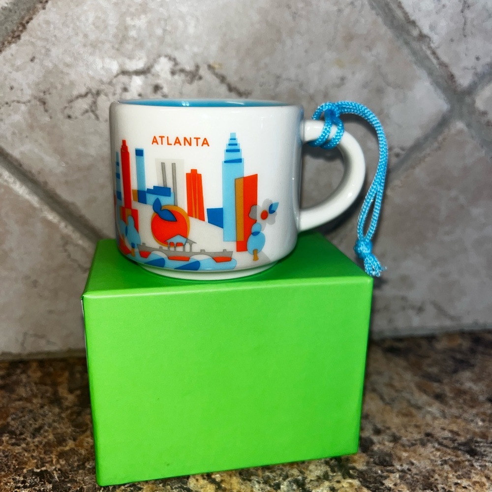 STARBUCKS “you are here” ornament Atlanta. - Picture 9 of 10